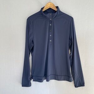 CHASE 54 Women’s Size XL Blue Long Sleeve Mock Neck Pull Over Golf Top